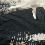 Forever 21  Black distressed graphic band tee Photo 4
