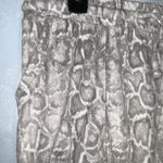 Tahari Women’s Soft Cozy Grey Snakeskin Pajama Pant Relaxed Fit Pockets Jogger L Photo 3