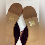 Madewell Women’s Gemma Mule Velvet Purple with Pointed Toe Shoes Size 6 Photo 8