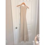 Dissh Adalyn Midi Dress Tan Small Knit Capsule Warbrobe‎ Fall Minimalist Photo 4