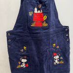 Her Universe Peanuts Snoopy Corduroy Overall Dress Photo 3