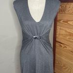autumn cashmere Grey Cashmere Silk Blend Sleeveless Sequin Top Blouse Small Photo 0