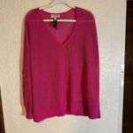 Black Label by Chico's XL Pink Knit V Photo 1