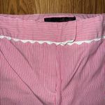 Willi Smith Darling Vintage Y2K  Seersucker Pants with Scallop Detail! Photo 3