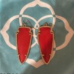 Kendra Scott Red Skylar Earrings Photo 0