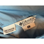 Columbia Sportswear Lightweight Jacket Medium Windbreaker Hooded Nylon Travel Photo 3