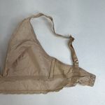 Wacoal  36 B/C Large Halo Lace Wire Free Bralette Beige Lace Lined J-Hook 811205 Photo 10