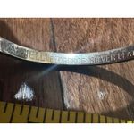 Vintage Vita Florence 24k Gold Bangle & Modern Manelli Silver Leather Bracelet Photo 4