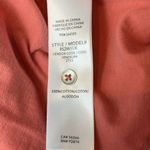 Splendid  Coral Pink Cotton Gauze Sleeveless boho tank Neck Button Down Top small Photo 9