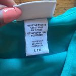 Jaclyn Smith  Silky Polyester Camisole Tank Top Aqua Size Large Photo 2