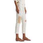 Ralph Lauren Tapered Patchwork Beaded Mid Rise Relaxed Jeans Size 16 NEW $195 Photo 3