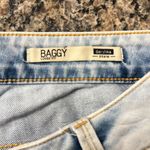 Bershka  Denim Light Blue Jeans Washed Blue Baggy Loose Fit Size EUR 40 Used 7657 Photo 6