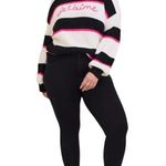 Torrid  Pullover Drop Shoulder Crew Neck Sweater Jet’aime Womens Size Medium NWT Photo 4