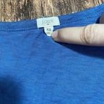 J.Crew  blue tank dress Henley button size XS Photo 1