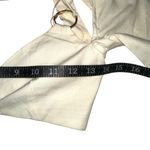 Cult Gaia  Mia Linen Blend Long Sleeve Cut Out Mini Dress XS in Off White Photo 6