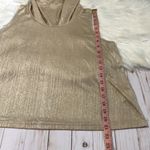Jack by BB Dakota Jack by BB Jack cowl neck shimmery gold tank size M. NWT Photo 6