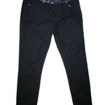 Paige NWT $229 Womens  Premium Hancock Eclipse Dark Leather Waist 28 New Jeans Photo 0
