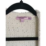 Calypso St. Barth Calypso Fairy Sequin Open Front Cardigan XS Cream Boho Cottagecore Whimsical Photo 2