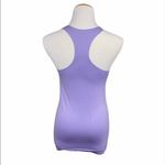 Under Armour Under Armor Athletic Purple Striped Racerback Tank Top Photo 5