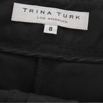 Trina Turk Black Career Trouser Slacks Women's Size 8 Dress Pants Photo 2