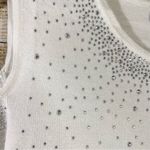 Bebe studded shoulder cut-out ivory sweater dress women Size XS Photo 8