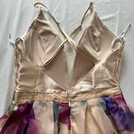 Soiéblu NWOT Ivory Floral Satin Gown ✨ Photo 7