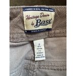 Bass Brown Corduroy Knee Length Pencil Skirt Light Brown Size 2 Photo 4