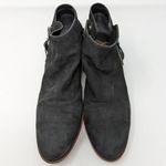 Sam Edelman Packer Leather Ankle Booties Black Size 7.5 Photo 6