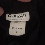 Clara's Junior's L Vintage Whimsigoth Black Gauzy Sheer Lined Tulip Midi Skirt Size undefined Photo 3