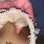 Free People  Gold and Cream Sandals Photo 5