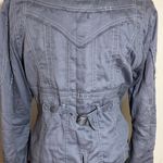 R 868 European Moto utility jacket blazer gray L/XL grunge boho punk like new Photo 4