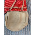 Coach Coral Orange Zebra Print Tote Bag Canvas F23283 Purse Handbag Designer Photo 14