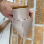 Fabio rusconi Scalloped Leather Pumps 40.5/10.5 Tan Photo 4