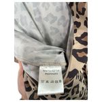 Duck Treads Dress Womens Large Brown Leopard Short Sleeve Lightweight Blouson Photo 7