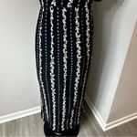 Miami  Black Floral Maxi Dress in Size Medium Photo 5
