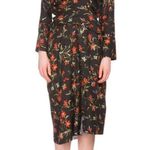 Balenciaga Nwot  floral wrap dress size 36 Photo 2