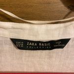 ZARA White Long Sleeve Button Up Shirt Photo 1
