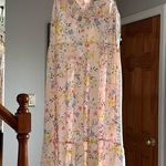 Old Navy NWT  Floral Pastel Colors Sundress Sz M Photo 1