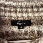 Rails  Echo Chunky Roll Neck Pullover Sweater in Brown Striped Womens Size XS Photo 4