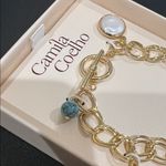 Camila Coelho  | Celestial Motif Freshwater Pearl Charm Bracelet Photo 3