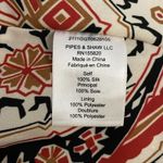 Veronica Beard Beige Derby Paisley Silk Midi Dress Womens Size 00 Ruffles Photo 8