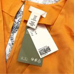 H&M  V-Neck Orange Sherbet Maxi Boho Kaftan NWT Photo 2