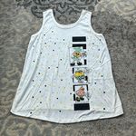 Vintage Hot Shots Funky Fruits Tank Top White Medium Photo 0