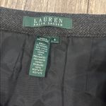 Ralph Lauren Lauren  wool pleated skirt size 8 grey Photo 3