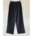 SKIMS  Boyfriend Fleece Straight Leg Pant in Washed Onyx, Size X-Small Photo 6
