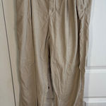 Gap  cream corduroy pleated baggy pants size 10 Photo 0
