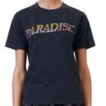 Maje NEW Tasvegas Paradise Rhinestone T-Shirt size 1 Black Photo 0