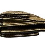 Coach Signature Patchwork Snakeskin Mini Wallet In Khaki/Gold RARE New With Tags Photo 7