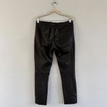 Sibel Saral Genuine Leather Black Trouser Pants Size XS Photo 2