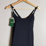 Halara Softlyzero Plush Backless Active Mini Dress Women Small Black Workout NWT Photo 8